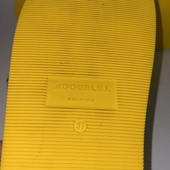 La Double J Treccia Slides Ionic in Twill - Picture 6 of 8